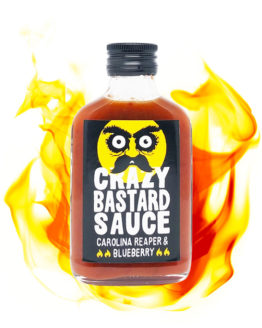 Crazy Bastard Sauce Carolina Reaper & Blueberry