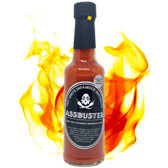 Pot Uno's Infamous Hotsauce Assbuster